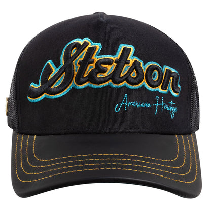 Gorra Stetson Trucker Negra