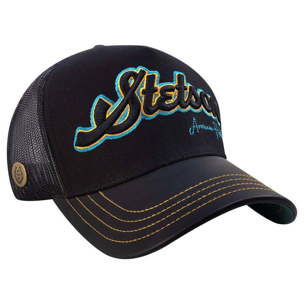 Gorra Trucker Negra STST29 | Stetson®