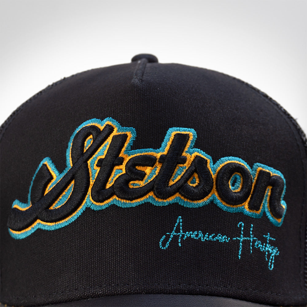 Gorra Trucker Negra STST29 | Stetson®