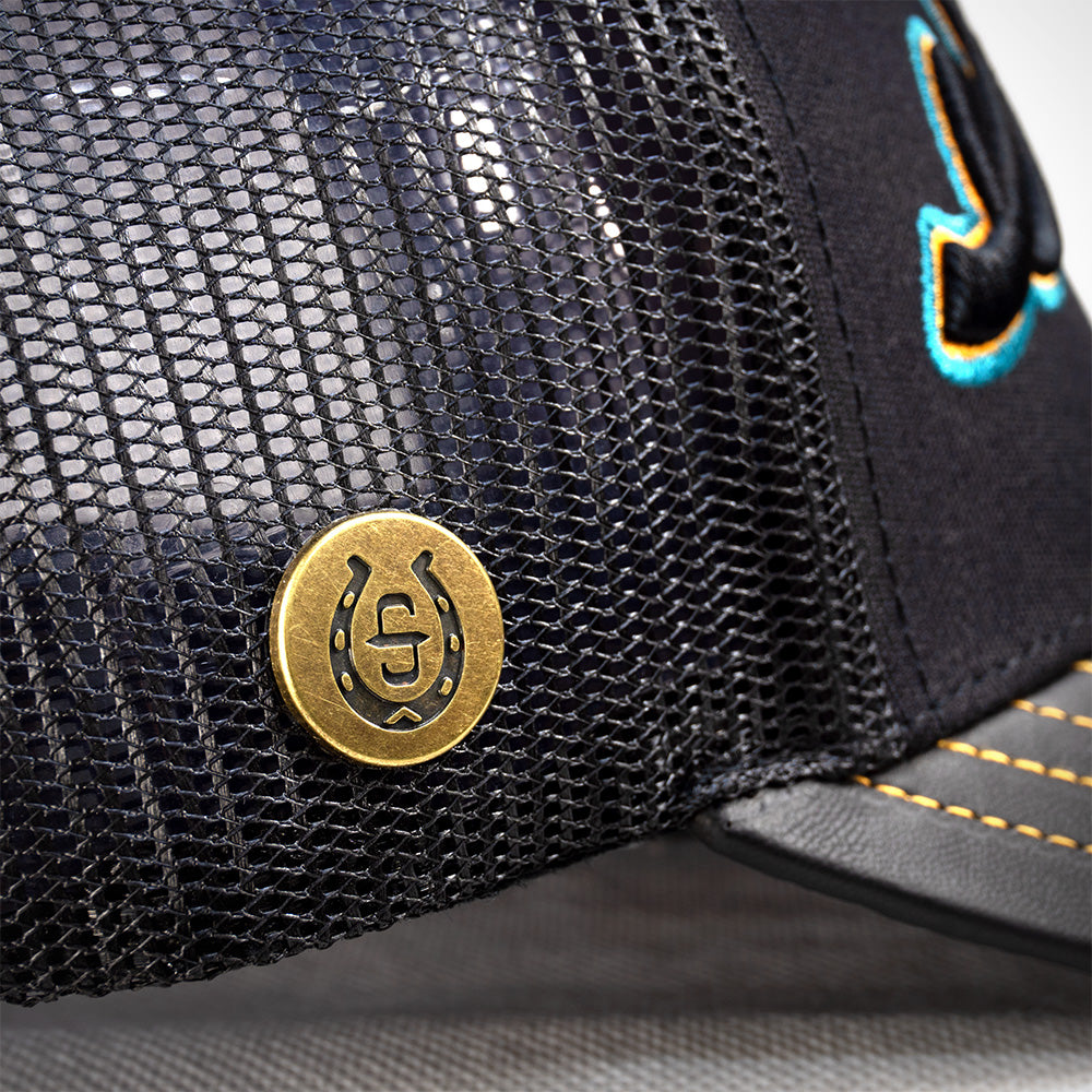Gorra Trucker Negra STST29 | Stetson®