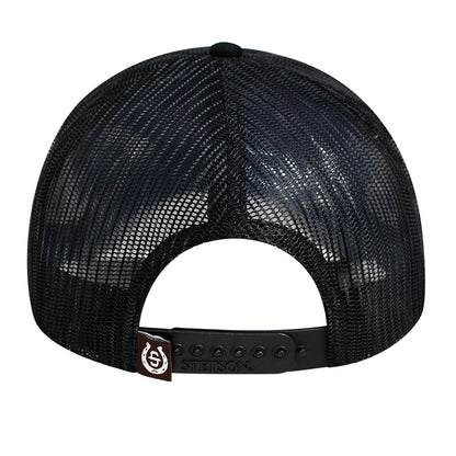 Gorra Stetson Trucker Paja / Negro