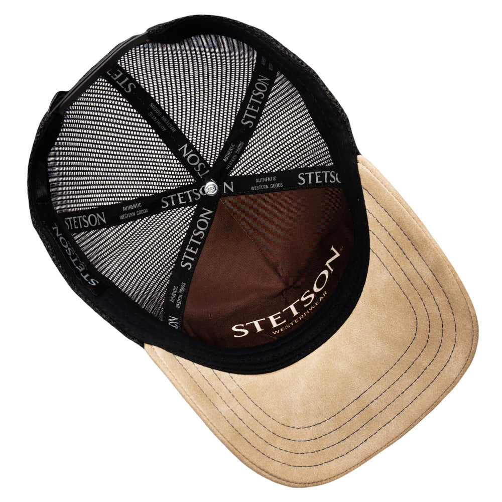 Gorra Trucker Paja / Negro STS37 | Stetson®