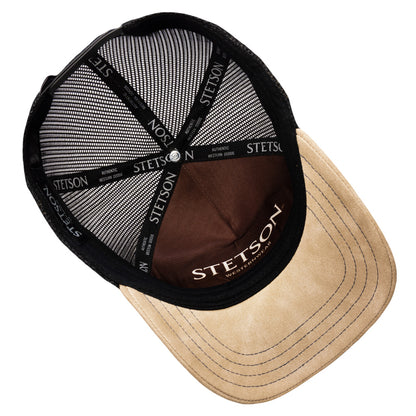 Gorra Stetson Trucker Paja / Negro