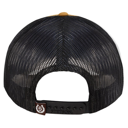 Gorra Stetson Trucker Paja / Negro