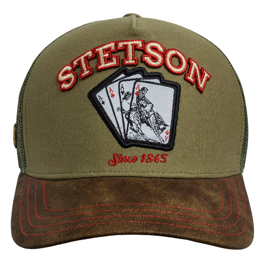Gorra Trucker Verde STS41 | Stetson®