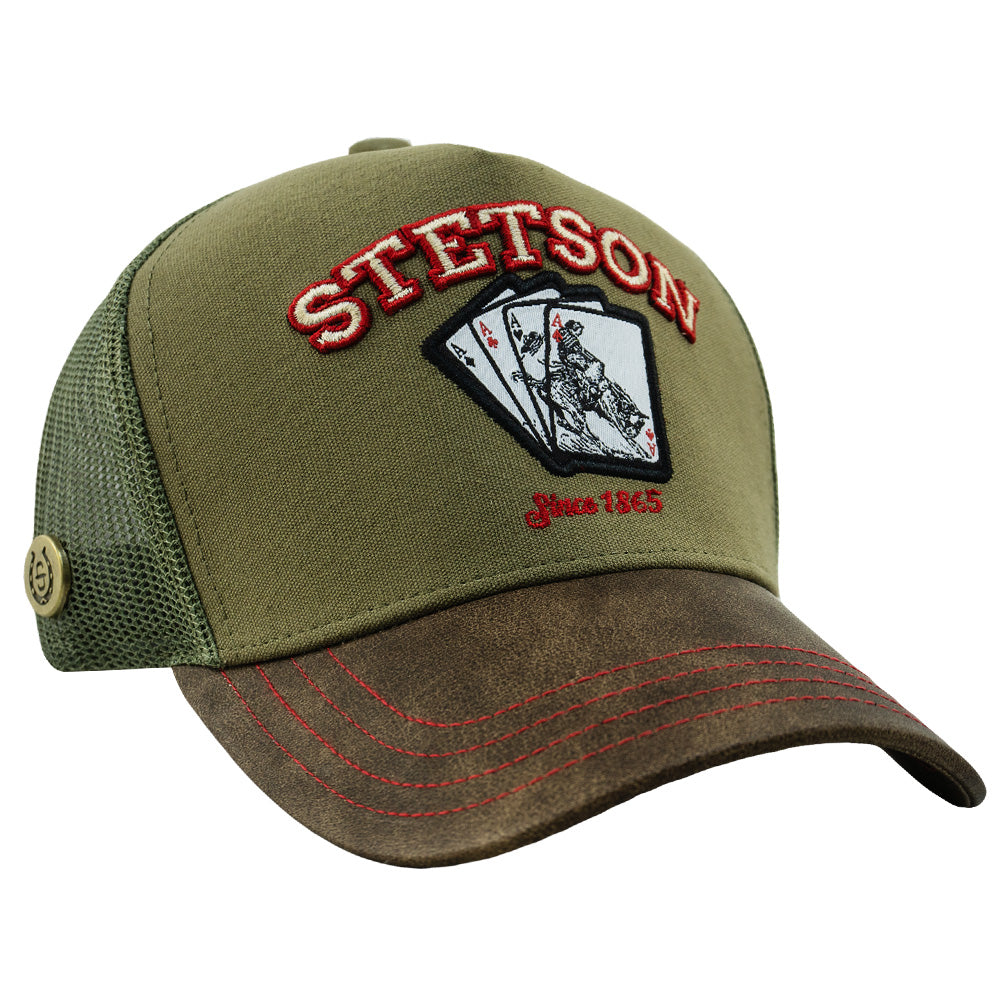 Gorra Trucker Verde STS41 | Stetson®