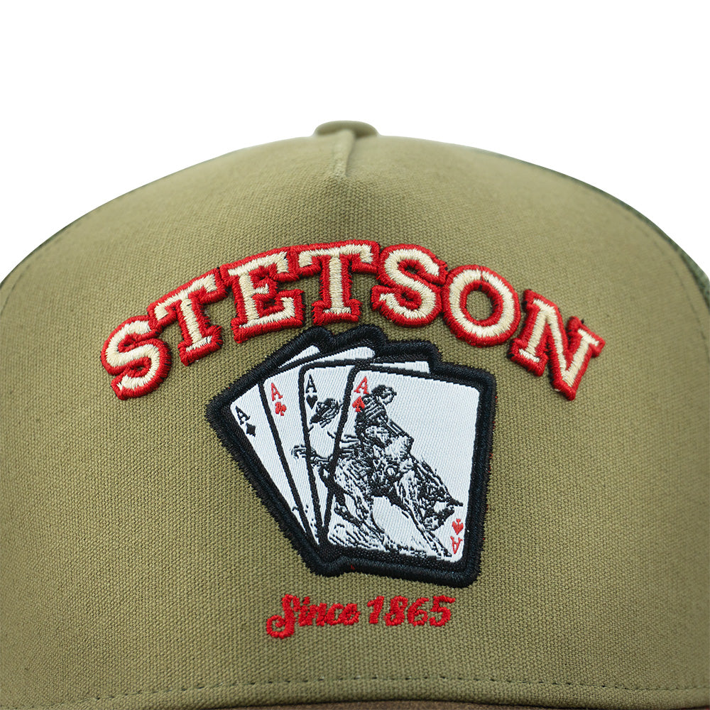 Gorra Trucker Verde STS41 | Stetson®