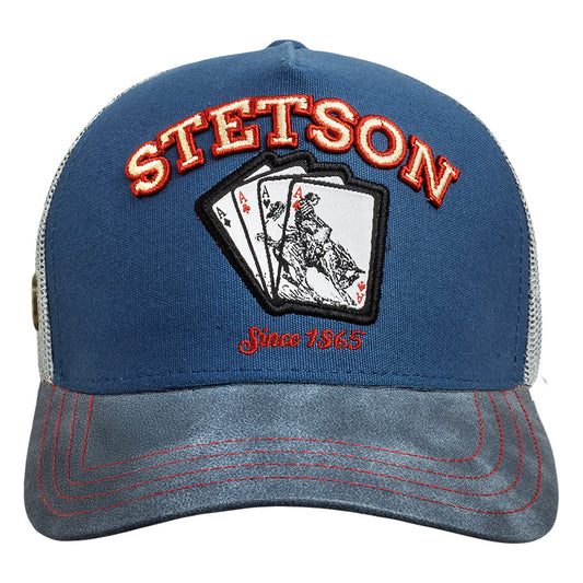 Gorra Trucker Azul / Blanco STS42 | Stetson®