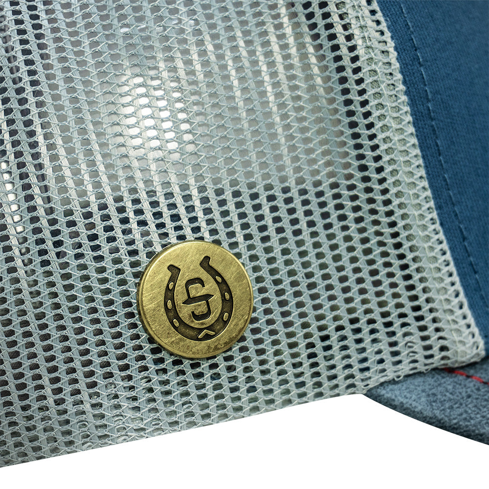Gorra Trucker Azul / Blanco STS42 | Stetson®