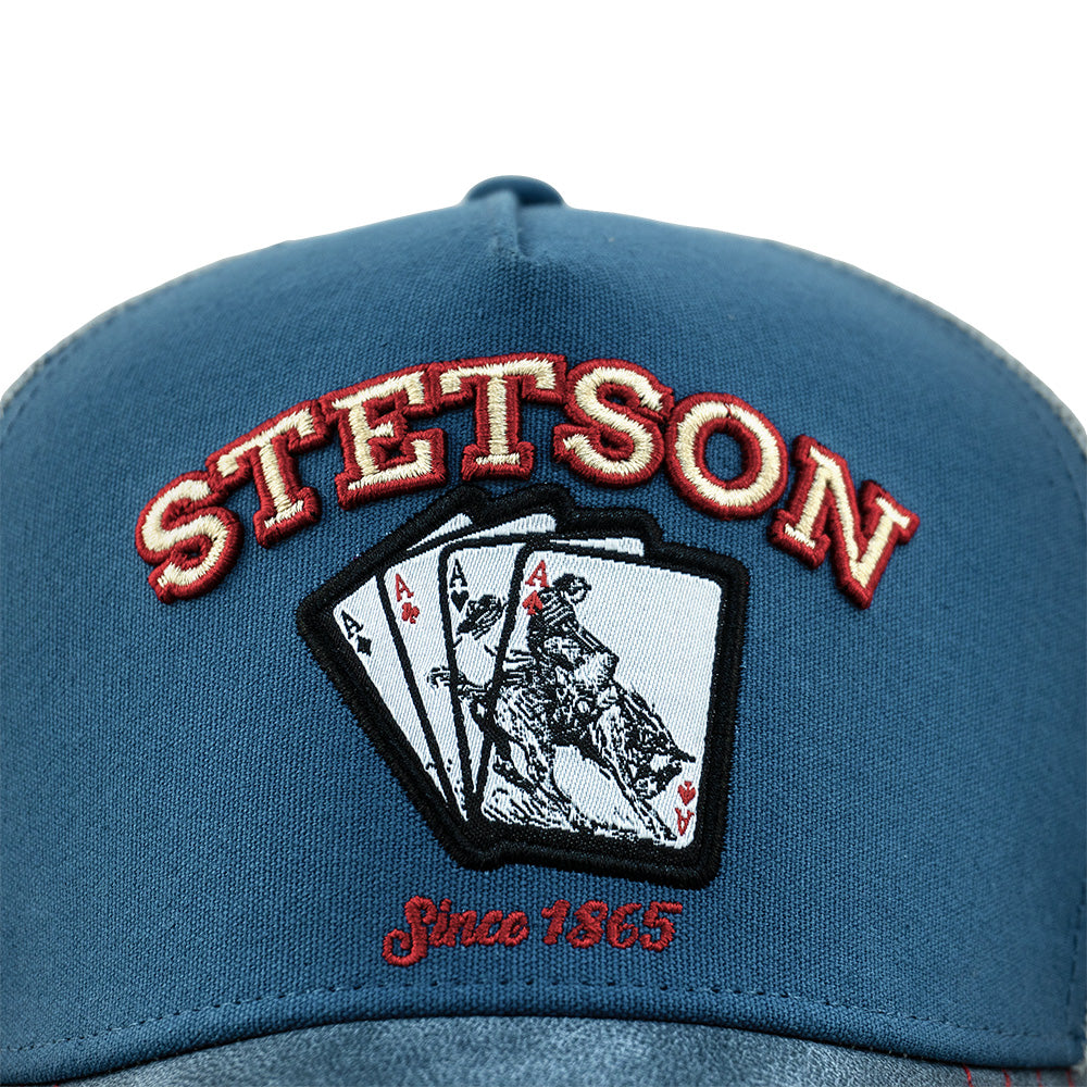 Gorra Trucker Azul / Blanco STS42 | Stetson®