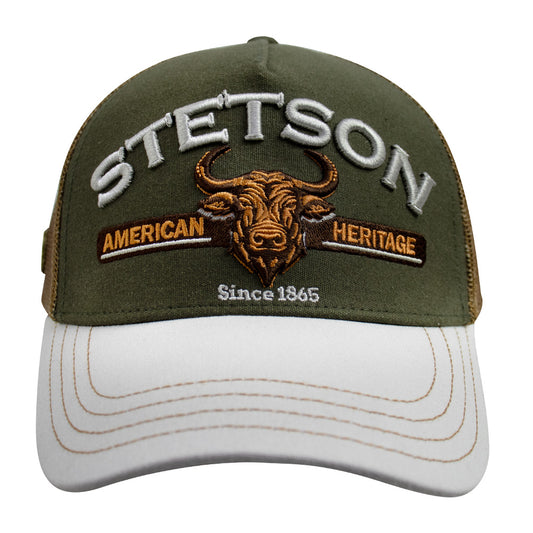 Gorra Trucker Verde  Bull STS48 | Stetson®