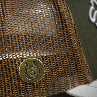 Gorra Stetson Trucker Verde  Bull