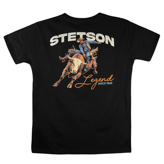 Playera Legend Negra | Stetson®