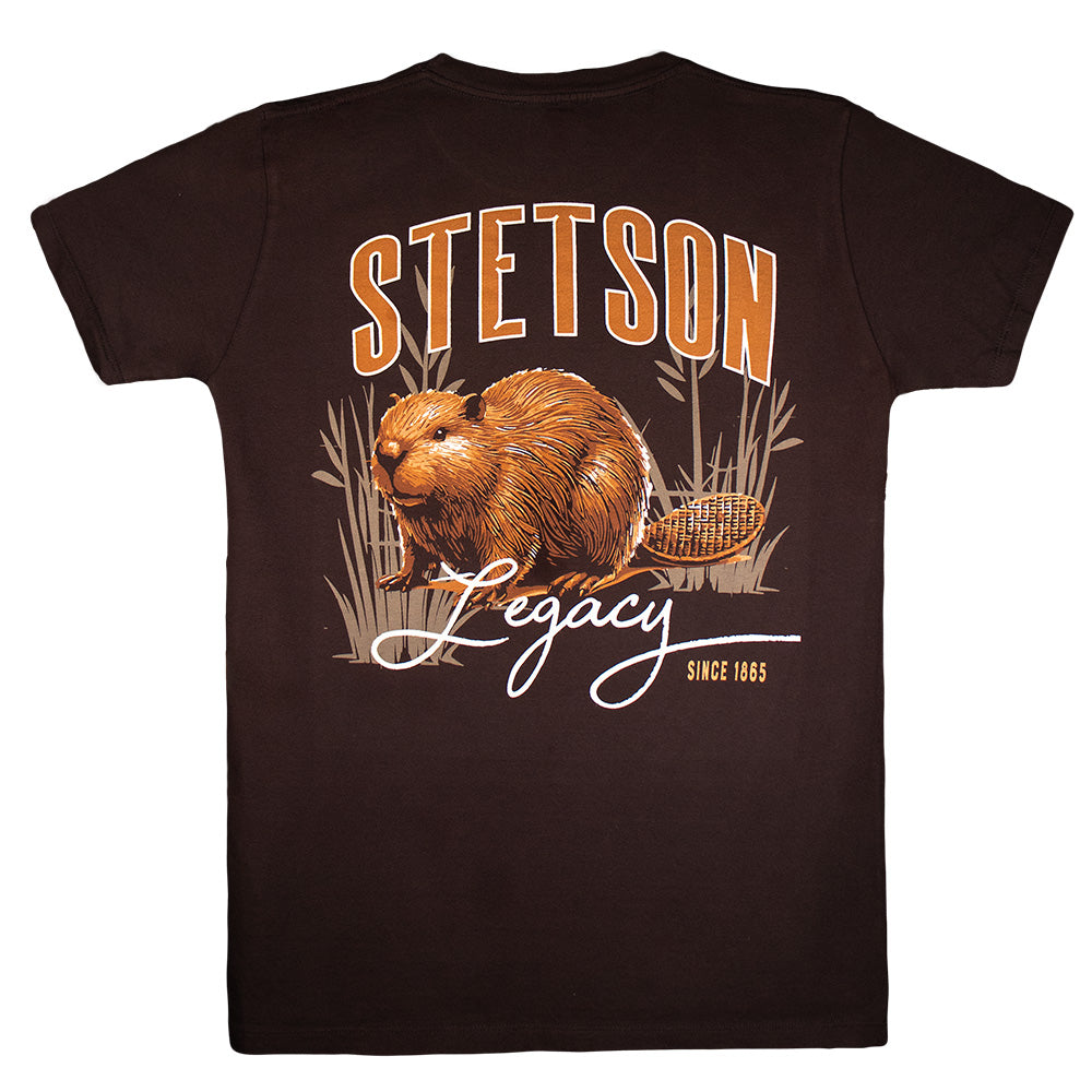 Playera Castor Café | Stetson®