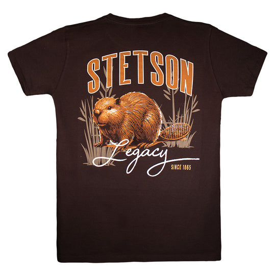 Playera Castor Café | Stetson®