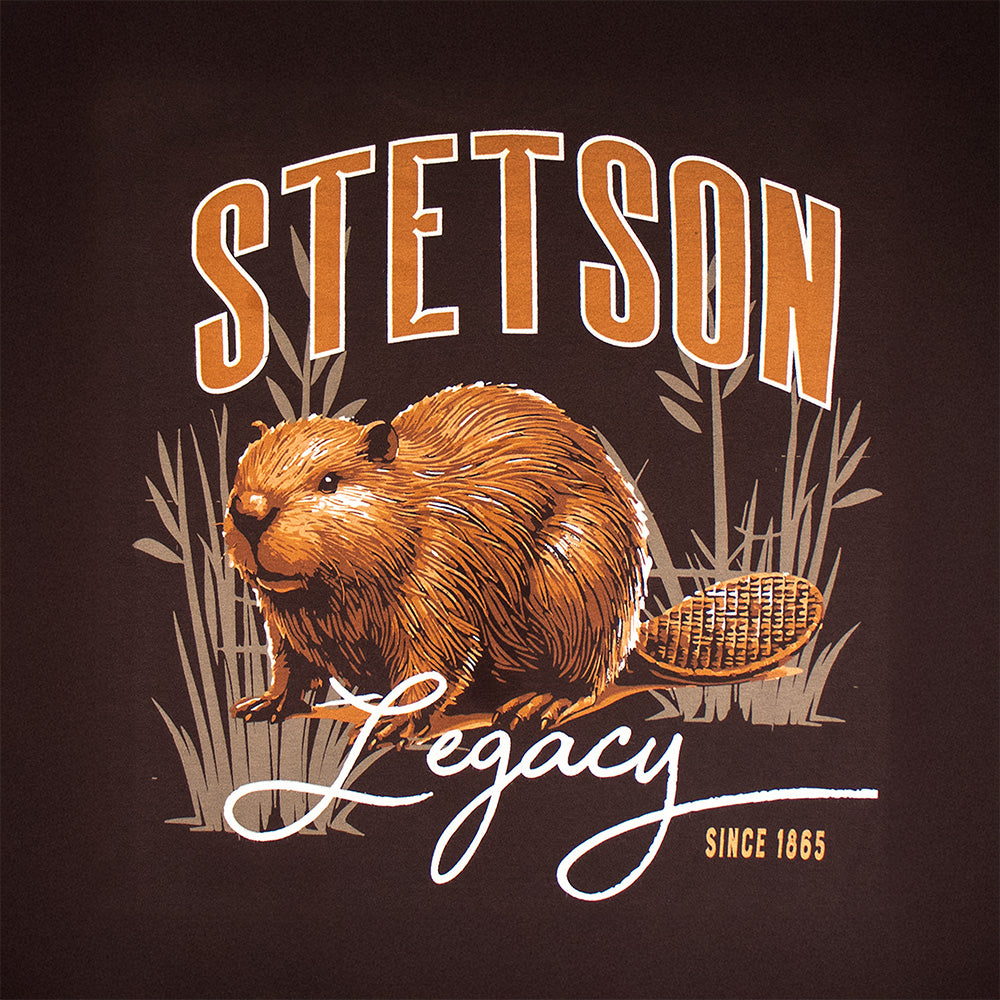 Playera Castor Café | Stetson®