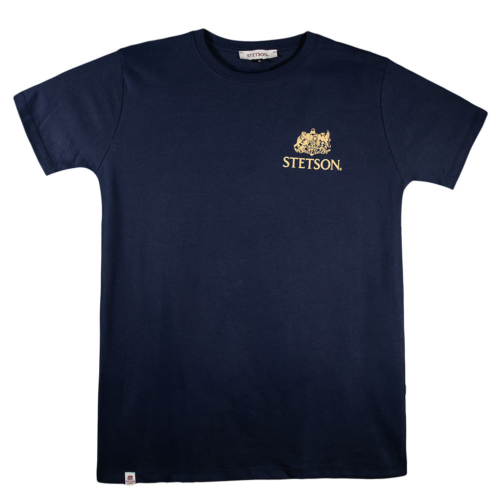 Playera Timeless Azul | Stetson®