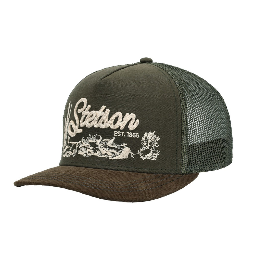 Gorra Trucker Stetson Est. 1865 Verde
