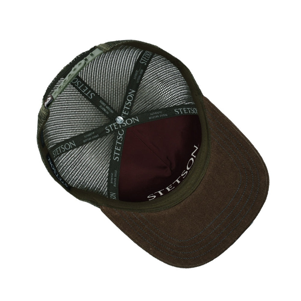 Gorra Trucker Stetson Est. 1865 Verde