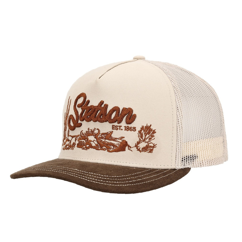 Gorra Trucker Stetson Est. 1865 Beige