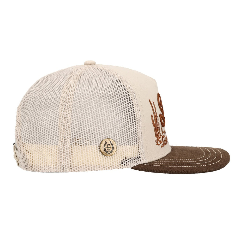 Gorra Trucker Stetson Est. 1865 Beige