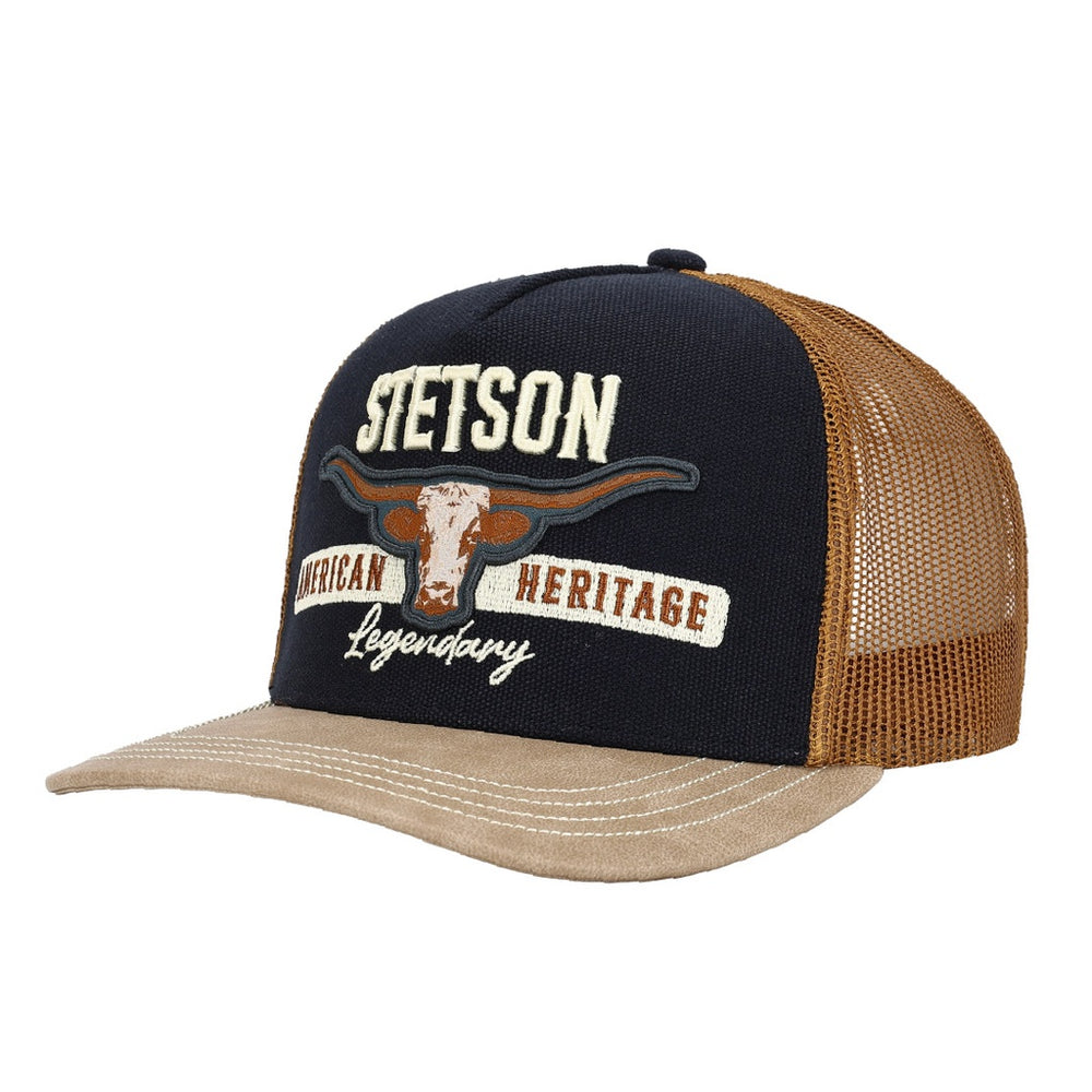 Gorra Trucker Stetson American Heritage Azul