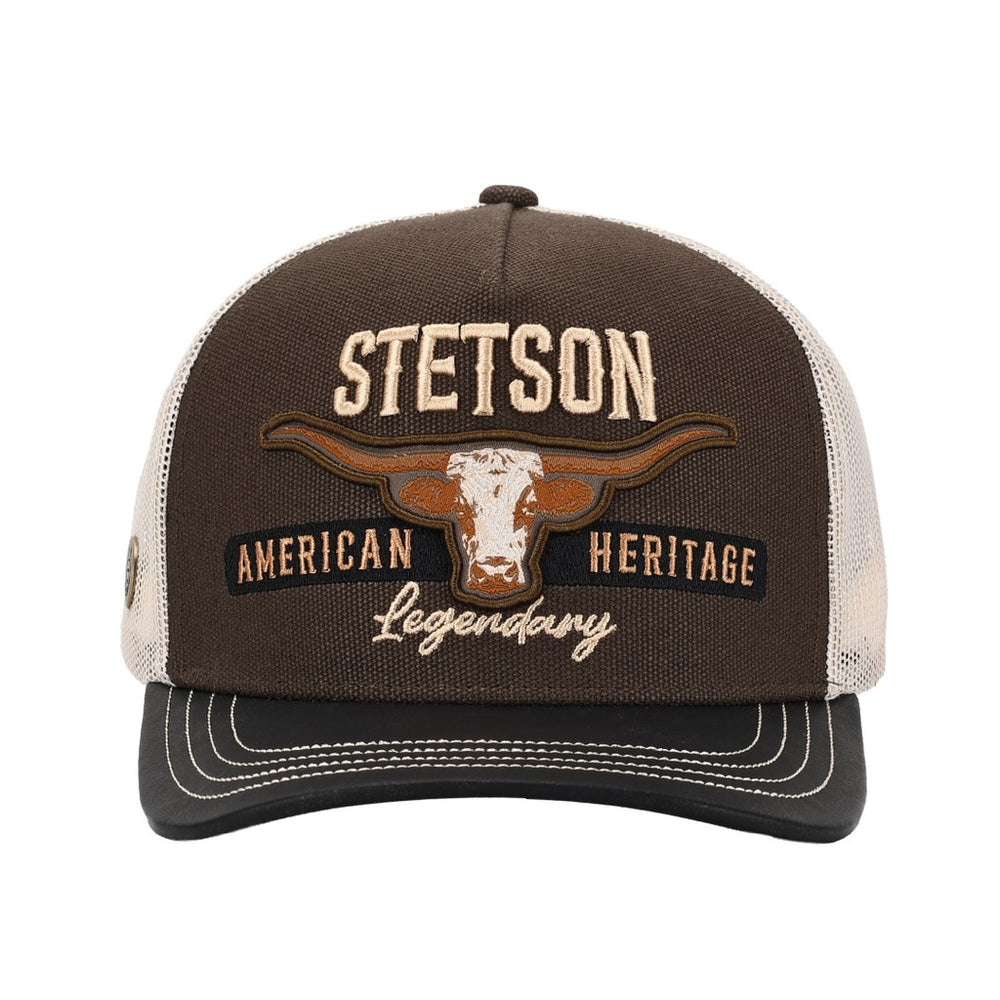 Gorra Trucker Stetson American Heritage Café